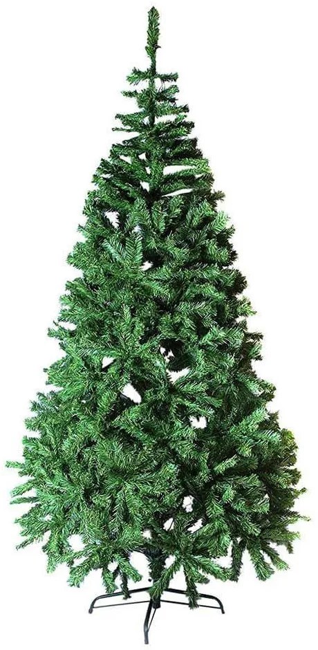 Nordmann műfenyő fém talppal, 4 méretben-210 cm