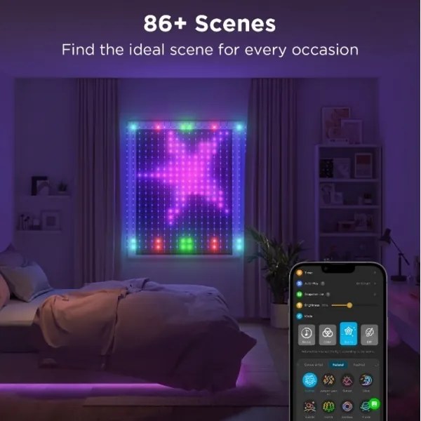 Govee - LED RGB Dimmelhető dekoratív lánc LED/15W/230V IP65 Wi-Fi