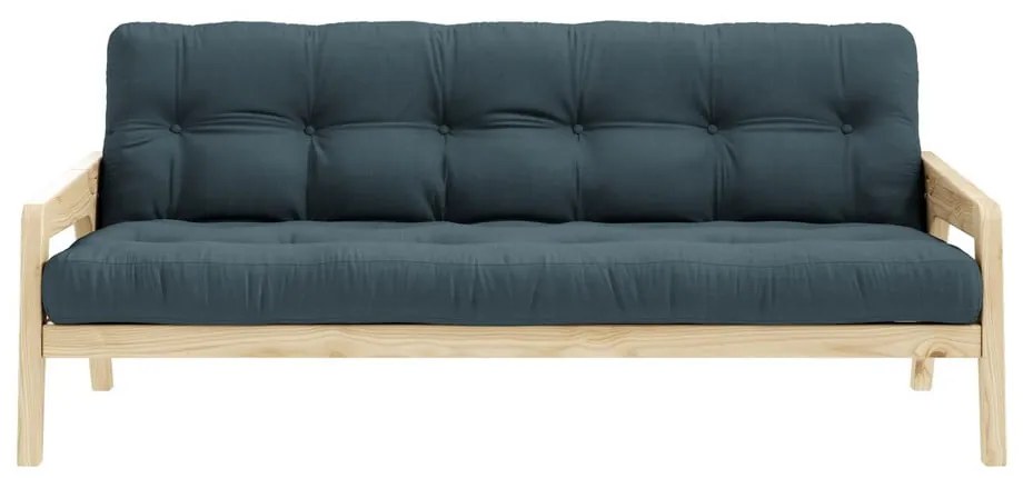 Grab kék kinyitható kanapé 204 cm - Karup Design