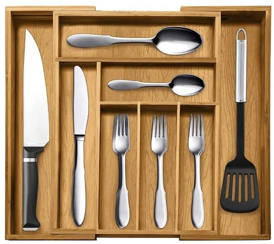 Bamboo drawer insert/organizer Ruhhy 19189