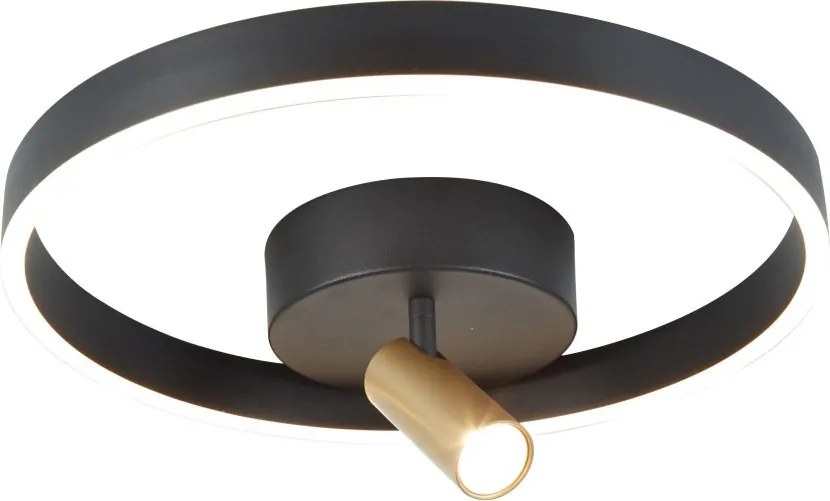 AVIANO LIGHTING 9206-0110 PIGNANO Modern LED Mennyezeti Lámpa Matt Fekete, Matt Arany LED IP20