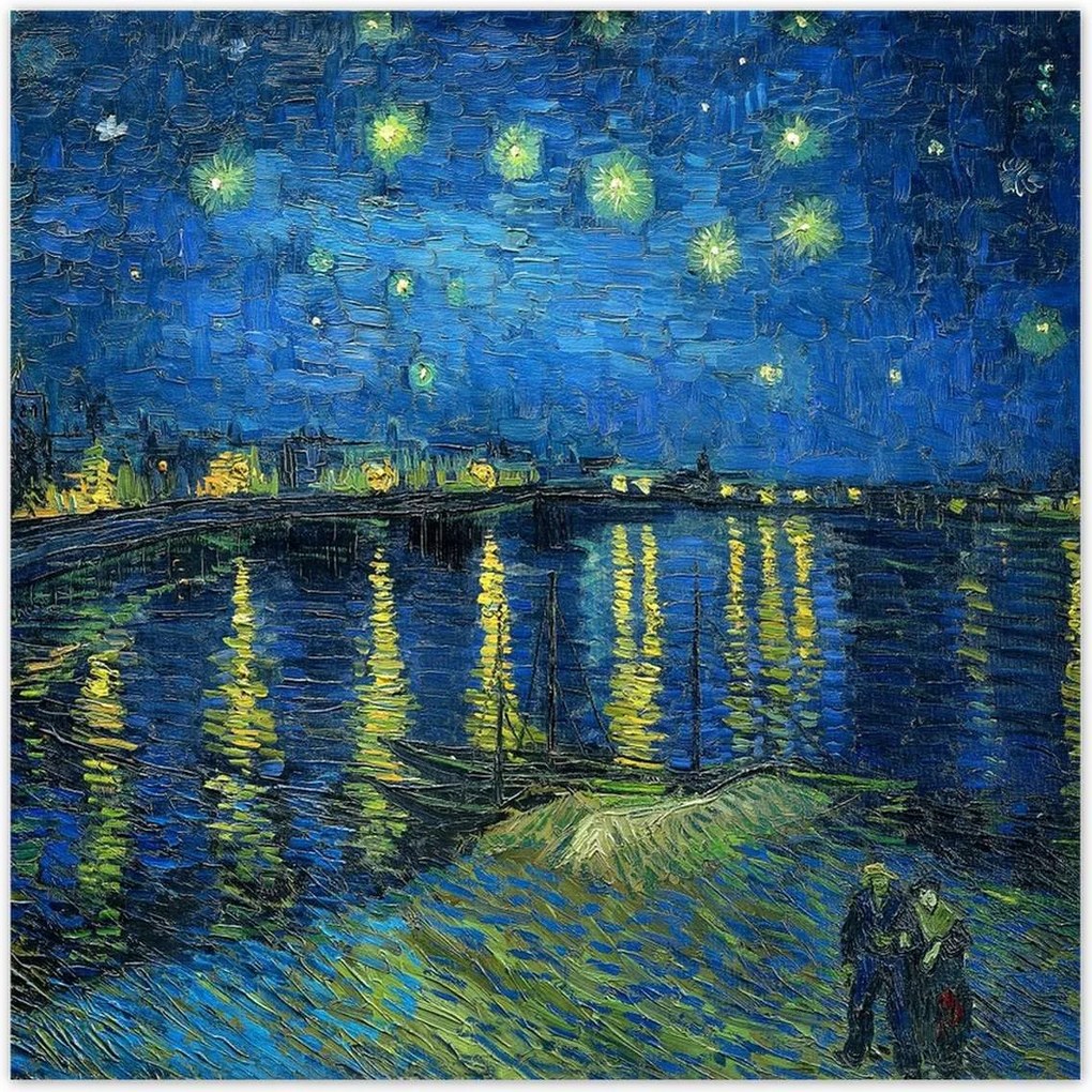 Poszterek 100x100 Csillagos éj a Rodan felett