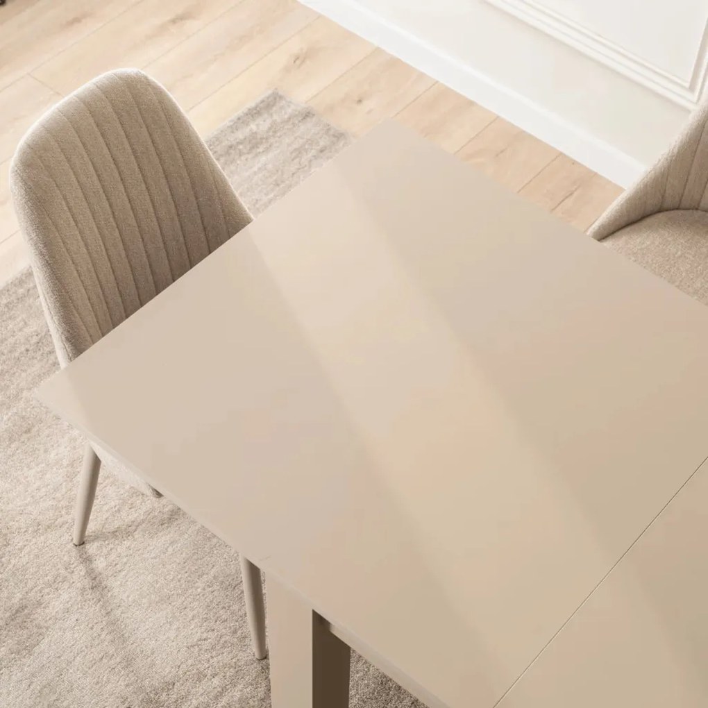 MAX bővíthető étkezőasztal 80-160 cm macadamia dió