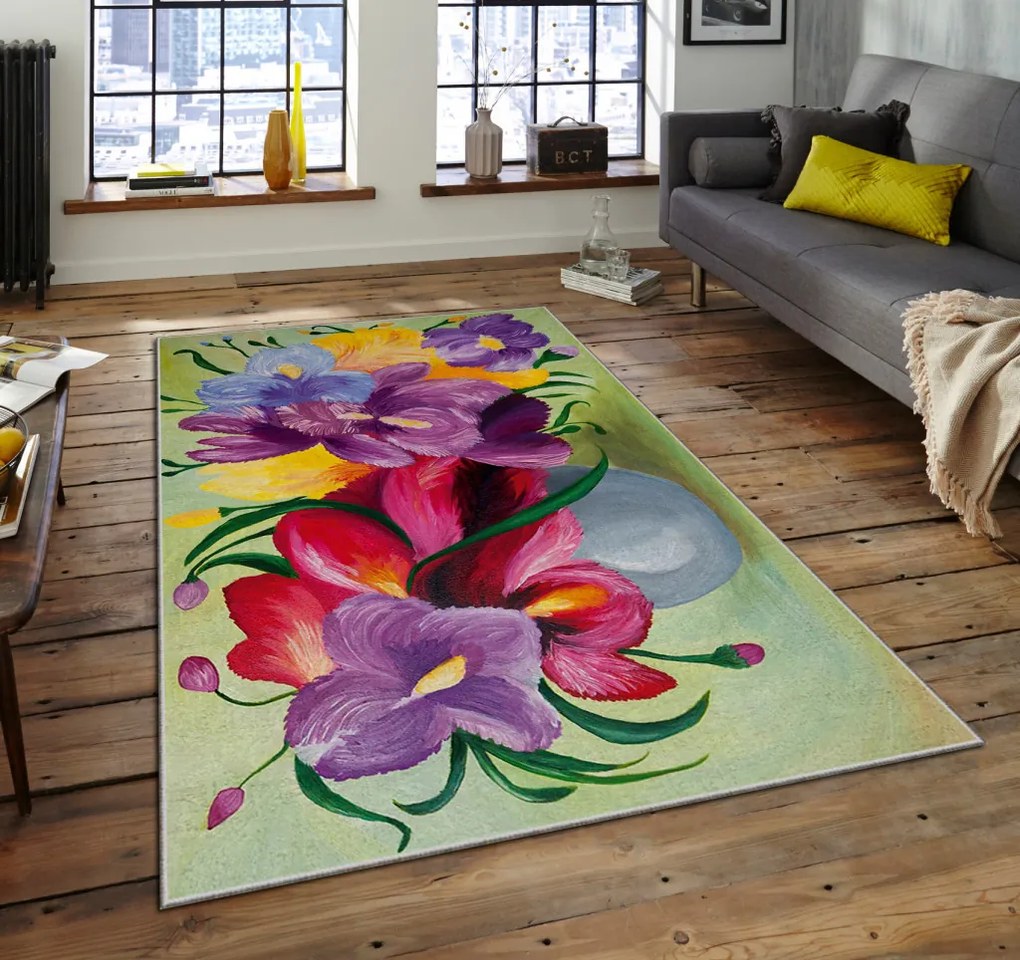Asr bársony szőnyeg, 100×180 cm – Crpt-9