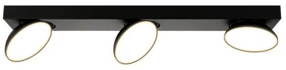 ITALUX SPL-31976-3B-BK - LED Spotlámpa CASTELIO 3xLED/5W/230V 4000K fekete