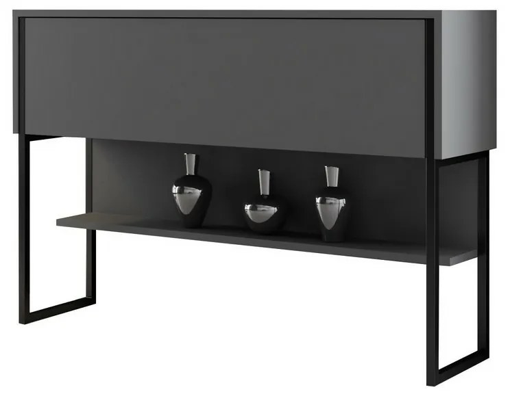 Luxe Anthracite and Black komód
