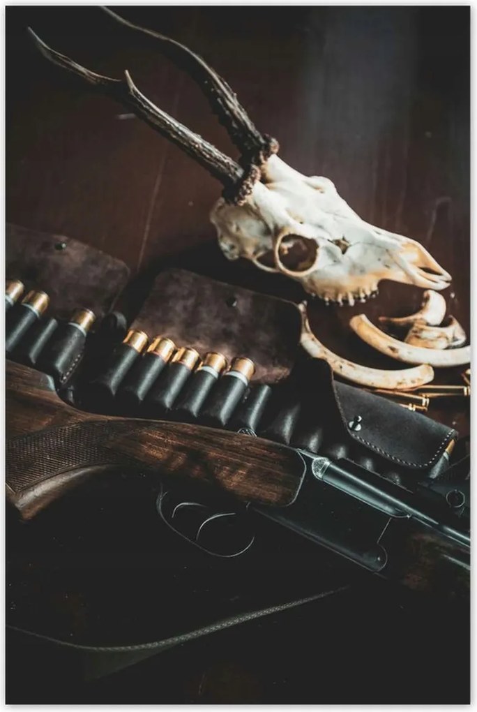 Poszterek 80x120 Vadászfelszerelés Puska