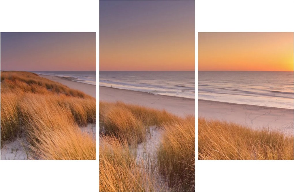 Kép - Strand naplementében (90x60 cm)