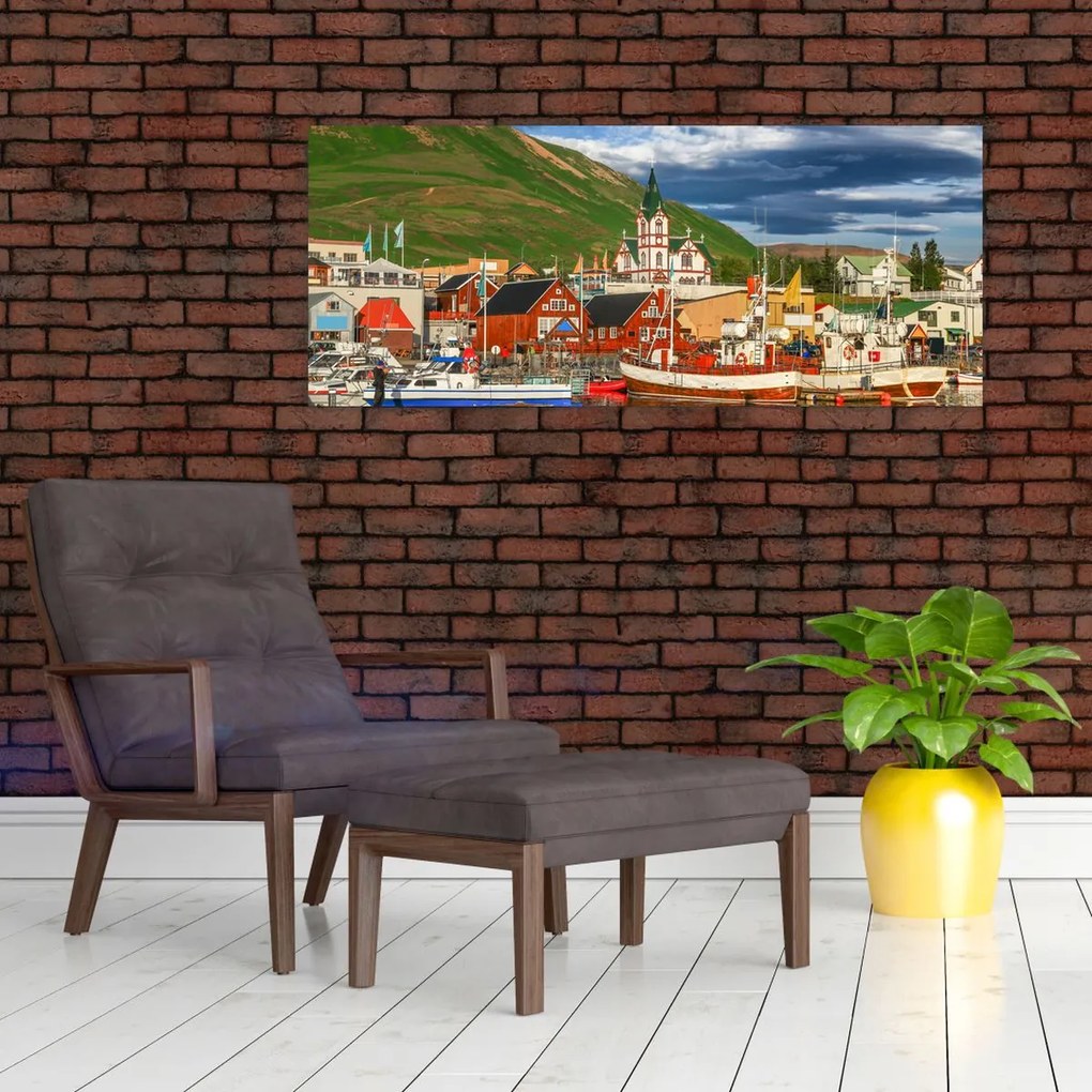 Kép - Húsavík (120x50 cm)