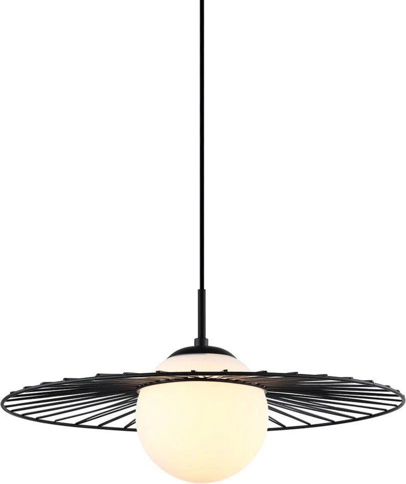 Italux SALLY MDM-4003/1 BK Függőlámpa 1x40W/E27 IP20