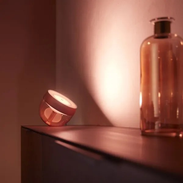 Philips Hue IRIS LED RGB asztali lámpa, állítható, 8,2W, 230V, réz