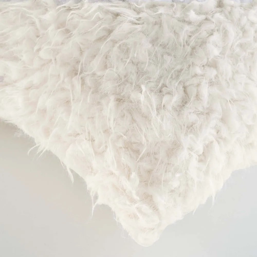 Műszőrme díszpárna 45x45 cm Mouton – douceur d'intérieur