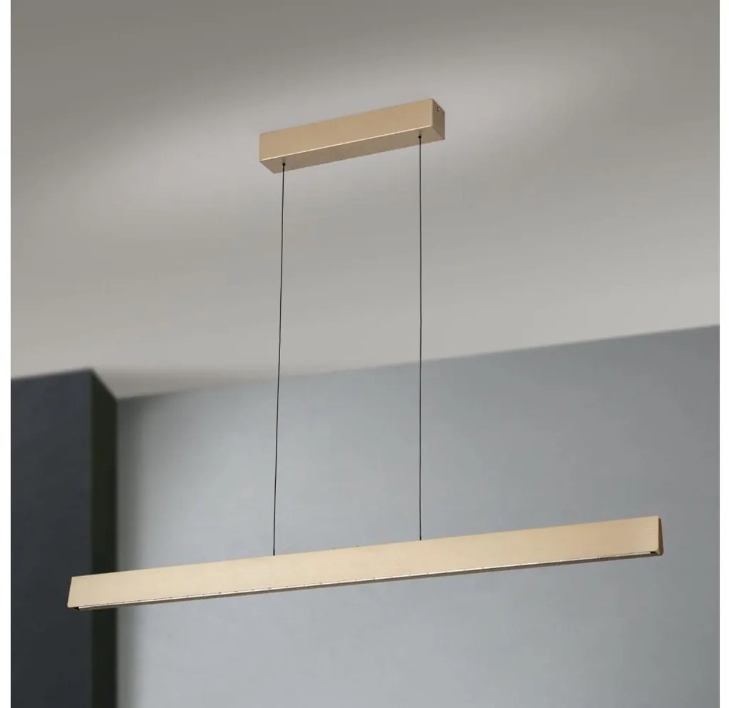 Orion HL 6-1716/120 - TARA LED/44W/230V állítható fényű arany függeszték