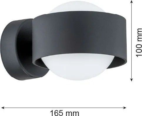 Argon MASSIMO PLUS 8059 Fali lámpa 1x6W/G9 IP44