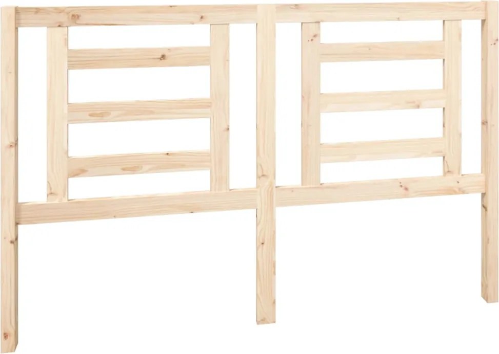 vidaXL tömör fenyőfa ágyfejtámla 156 x 4 x 100 cm