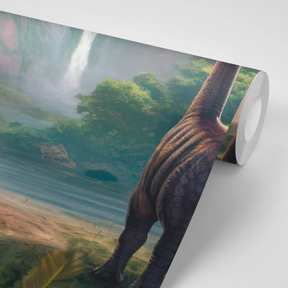 Tapéta dinoszauruszok földje