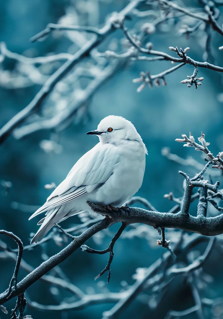 Poszter 70x100cm Gyöngymadár