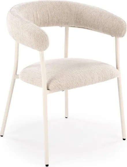 K557 kárpitozott szék bézs étkező nappali konyha szövet