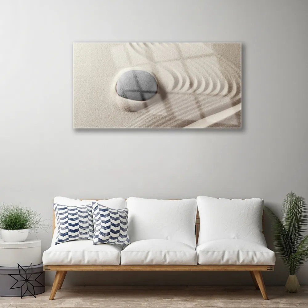 Üvegkép falra homokkő Art 120x60cm