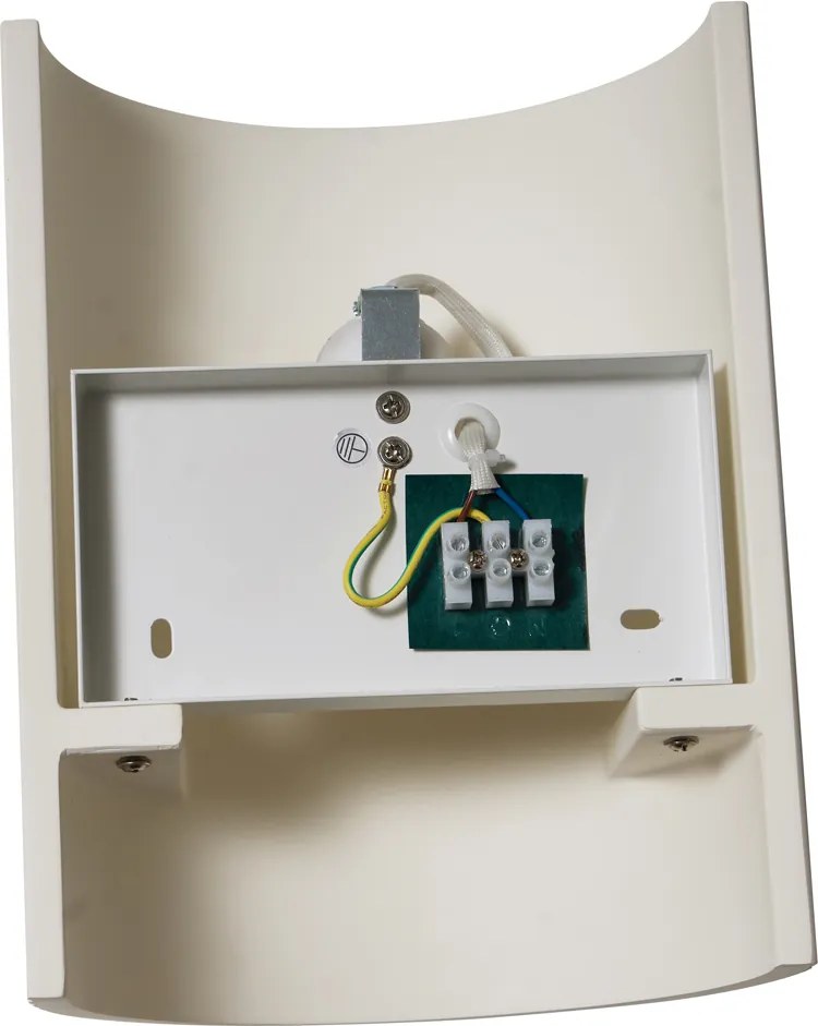 Skandináv fali lámpa bézs ovális - Plaster