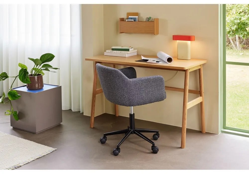 Narancssárga-bézs asztali lámpa (magasság 25 cm) Sleek – Hübsch