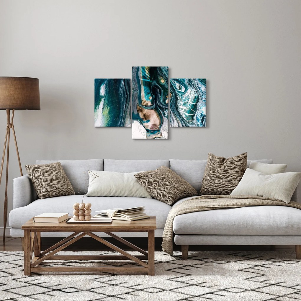 Absztrakciós kép (90x60 cm)