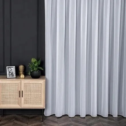 Batiszt fátyolfüggöny ólommal fehér 400 cm x 260 kész, Lolita