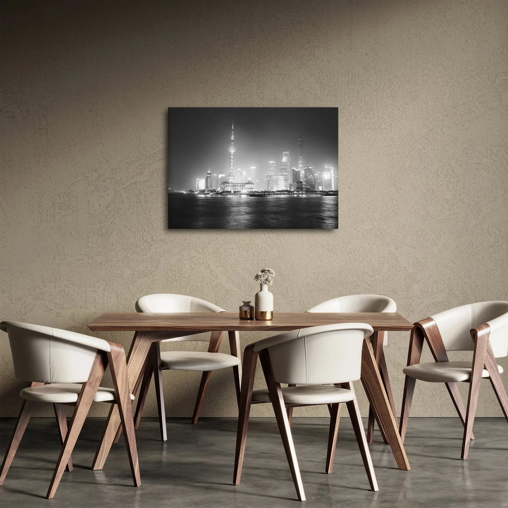 Modern felhőkarcolók képe (70x50 cm)