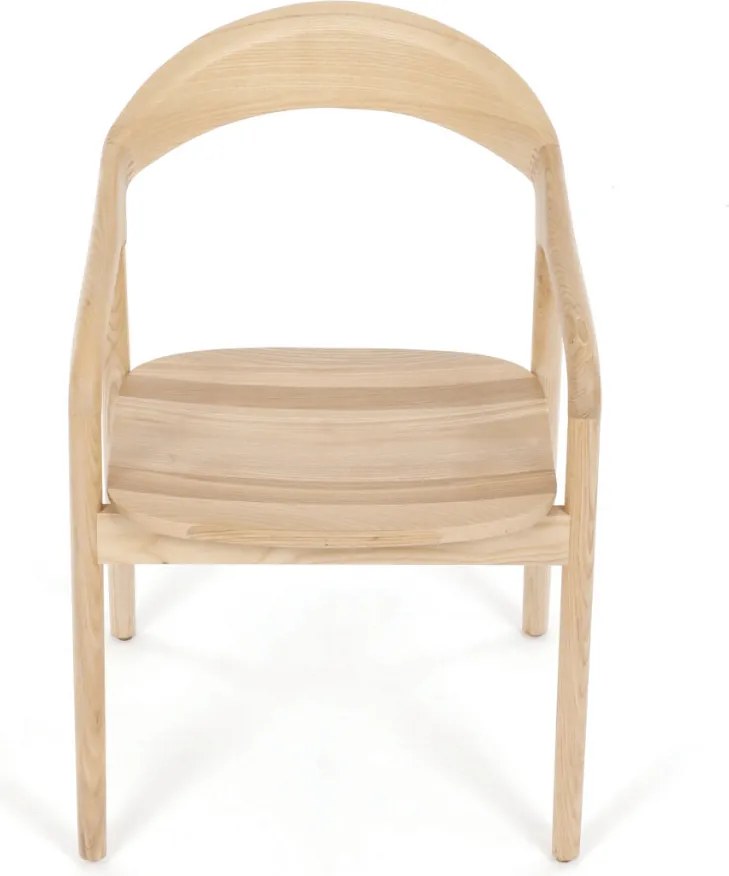 Jídelní židle, přírodní, dřevo, DCH-V3202 NAT