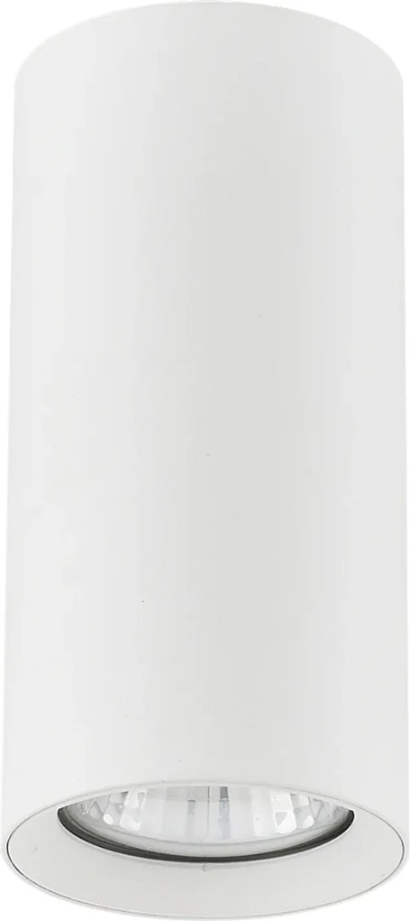 Mennyezeti spot lámpa fehér kerek cső 13 cm folyosóra nappaliba Alfa