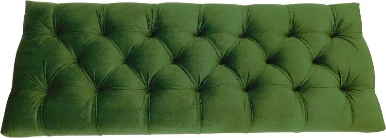 Steppelt kárpitozott ülőpárna 105x40cm H10cm üvegzöld