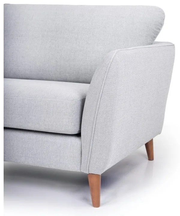 Paris világosszürke sarokkanapé, bal oldali - Scandic