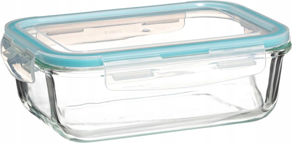 Üveg Élelmiszertartály FEDÉLLEL1,18 L