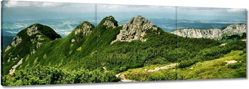 Vászonkép 90x30 Tátra Lengyel hegyek Kilátás