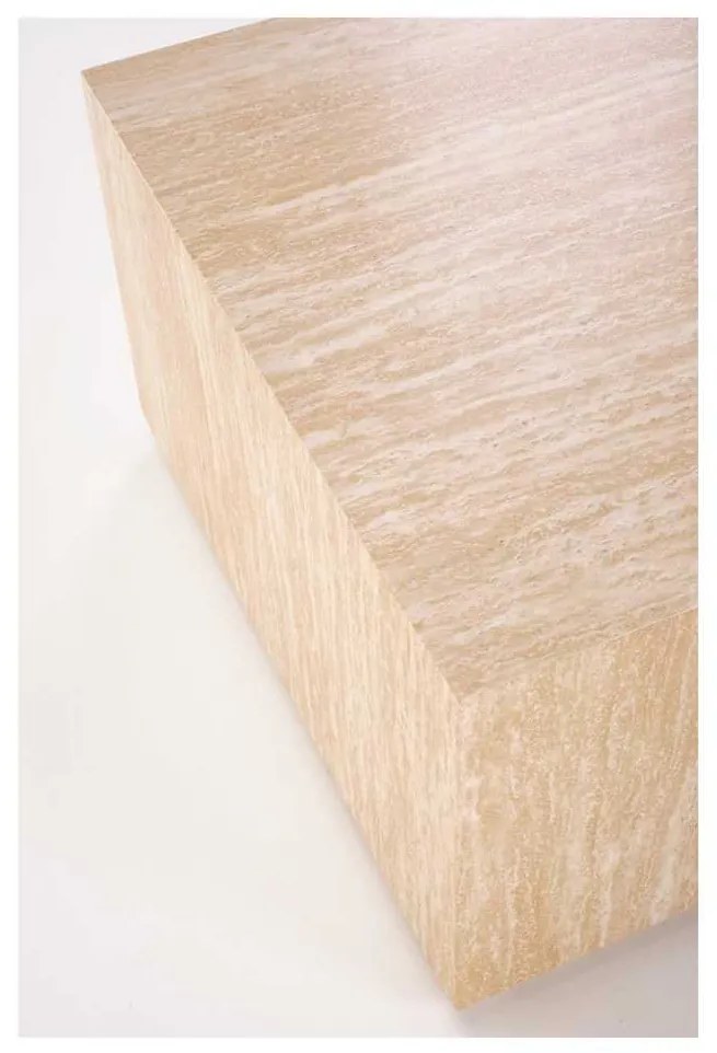 Palmer dohányzóasztal - négyzet, bézs