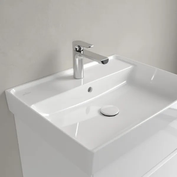 Villeroy & Boch 4A336001 - Függesztett mosdó COLLARO 60 x 47 cm kerámia/fehér