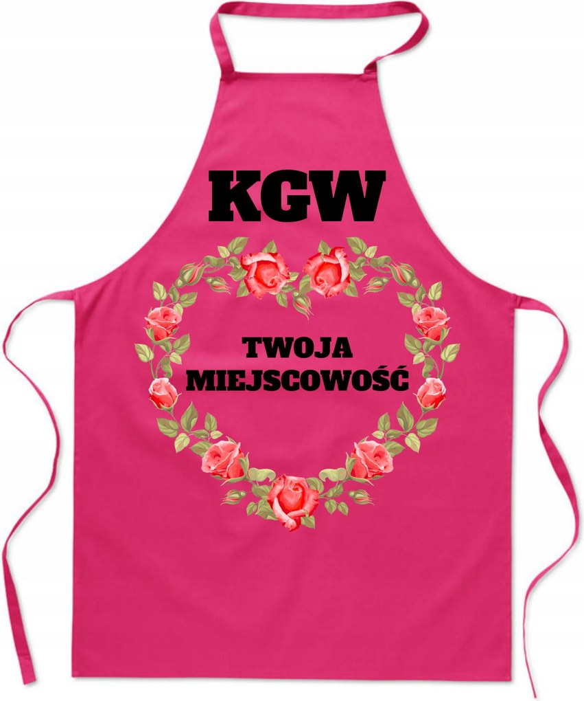 Konyhai kötény Vidéki Háziasszonyok Köré Kgw Szív Virágok Kgw Az Ön Neve