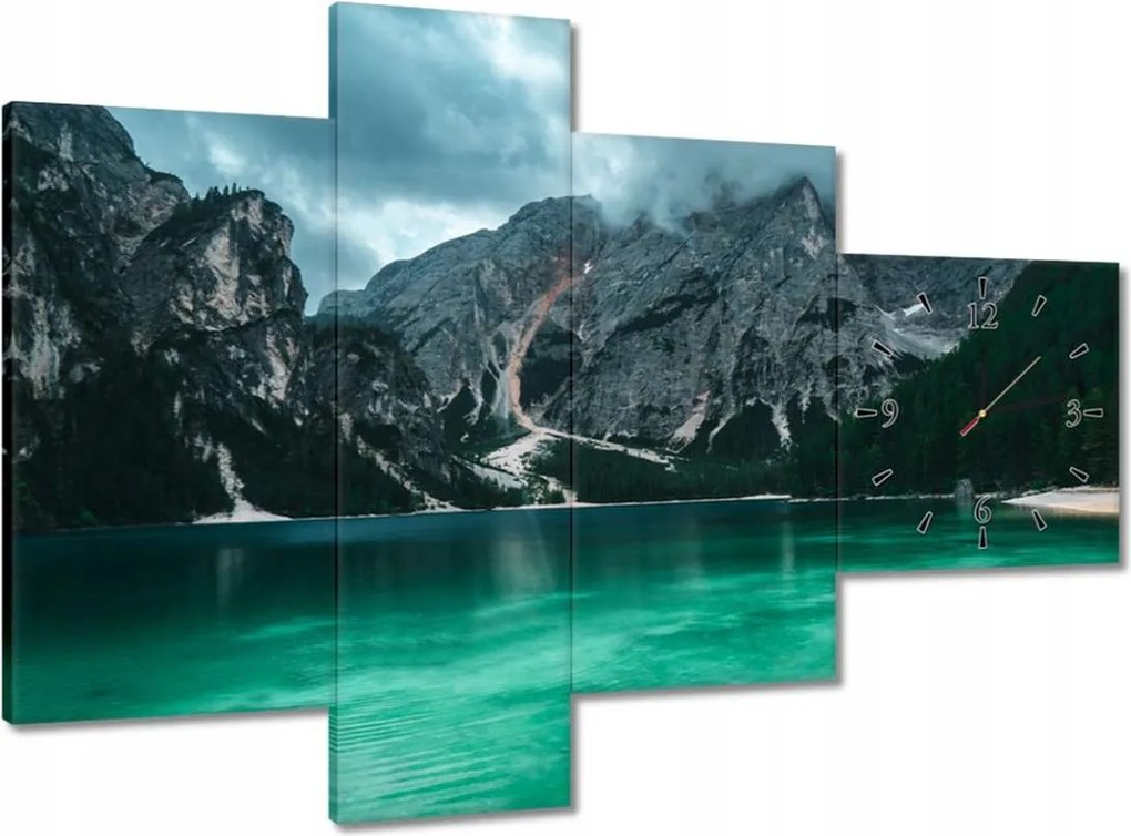 Órák 100x70 Hegyi tó Tájkép