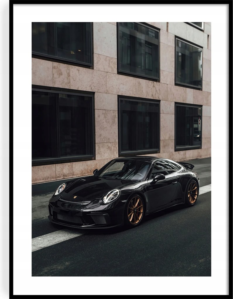 Poszter 30x40 Porsche 911 GT3 , Ikonikus autó, Autó ikon