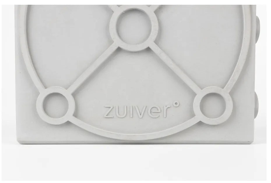 Világosszürke beton váza Graphic – Zuiver