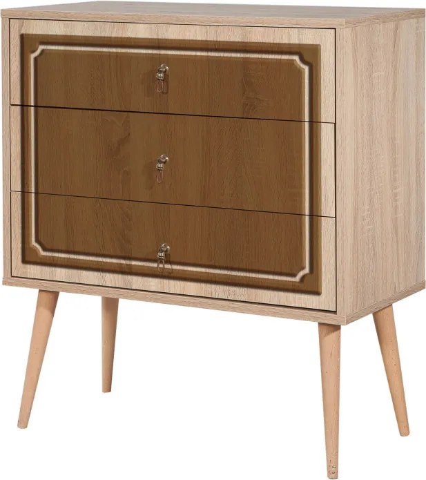 Trio komód, 80 cm – TR869VEL3438