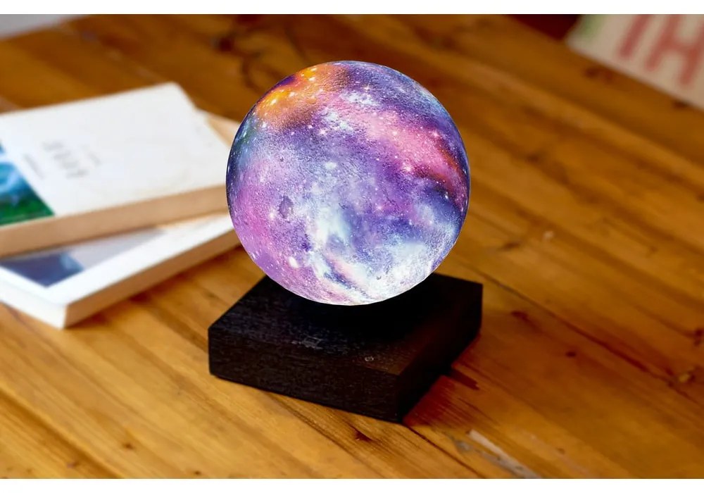 Fekete konnektorhoz csatlakoztatható fénydekoráció ø 12 cm Galaxy – Gingko