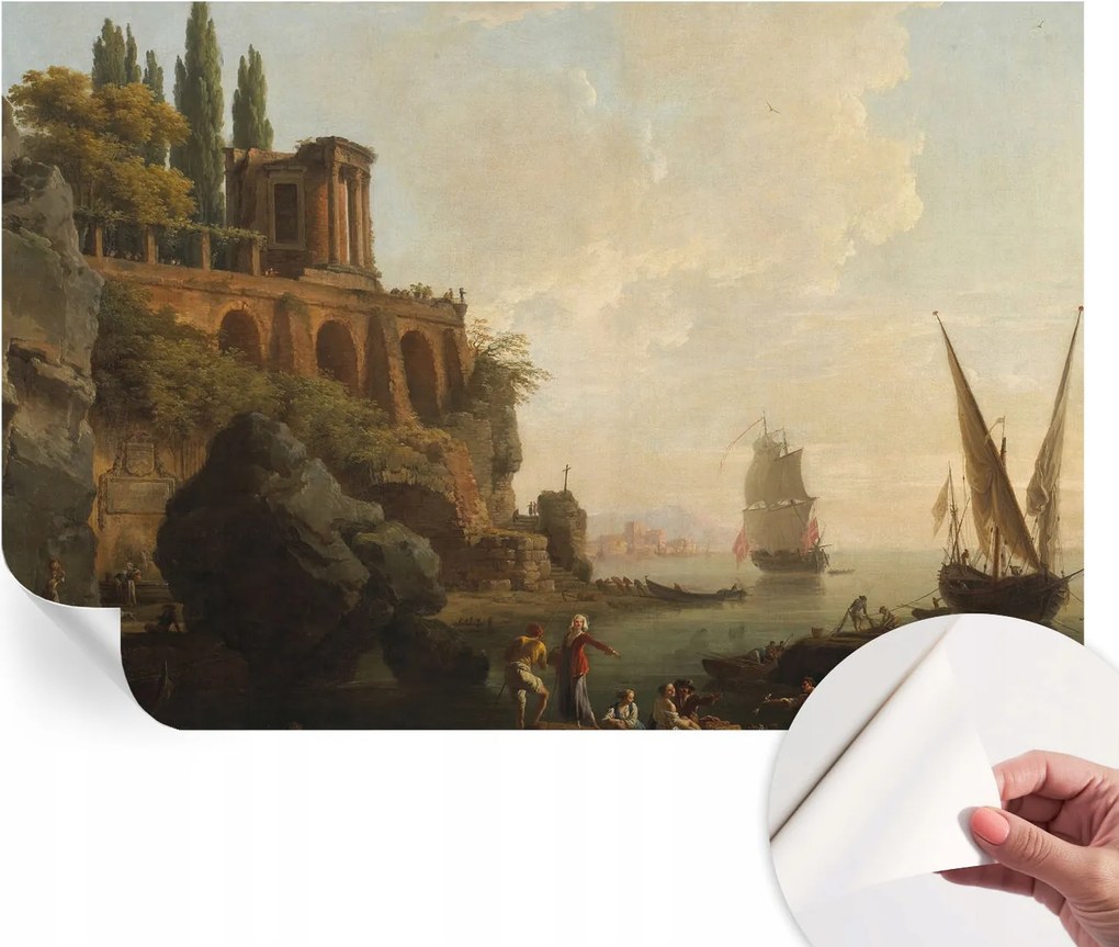 Modern öntapadós fali fotótapéta Tengeri táj 104x70 cm