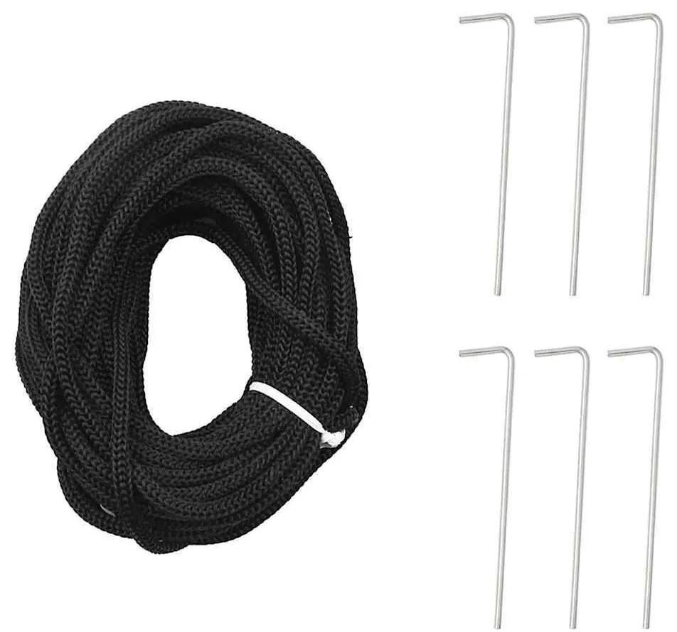 LED Karácsonyfák talajráccsal 390 LED-del Kék 250 cm Vas