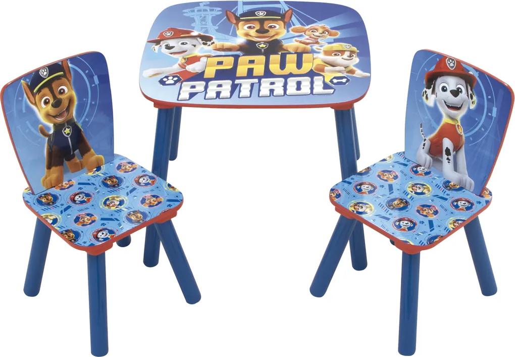 Childrens asztal  székek mancs patrol ll Gyerekasztal székekkel Paw