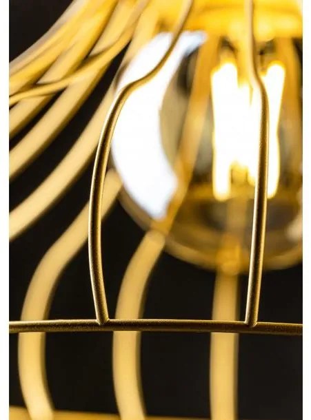 Lámpa Mennyezeti lámpatest LOTTE,2646,AC220-240V,50/60Hz,1*E27,IP20,átmérő 33cm,egyes,arany