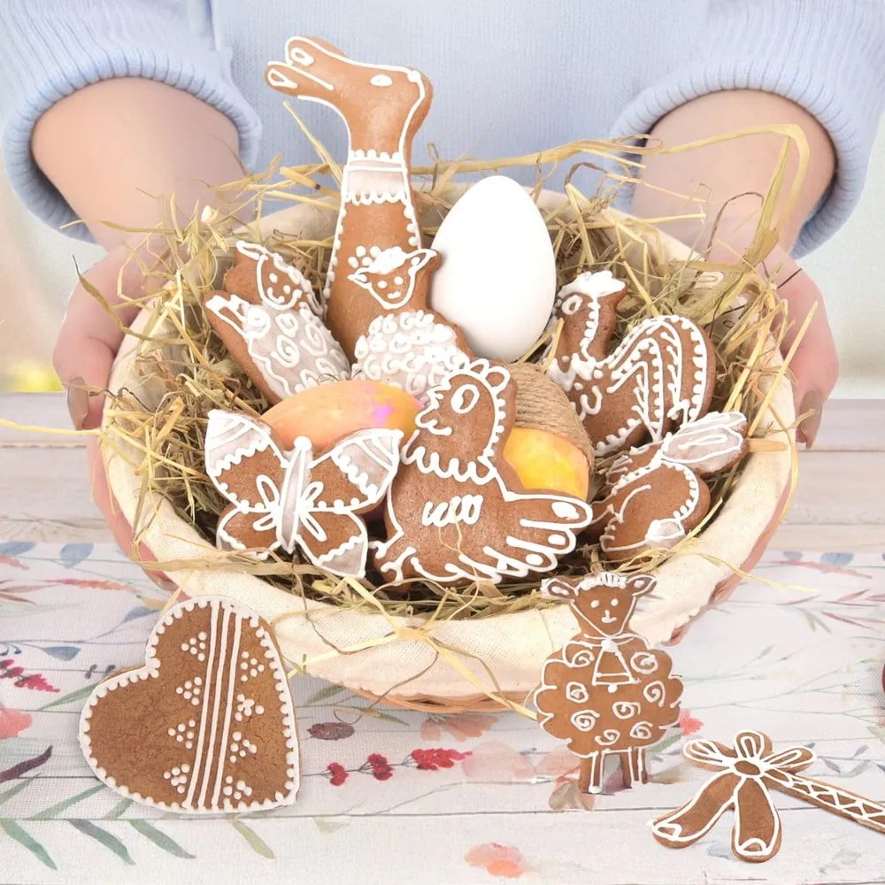 Sütikiszúró szett húsvéti mintával 3 db-os – Orion