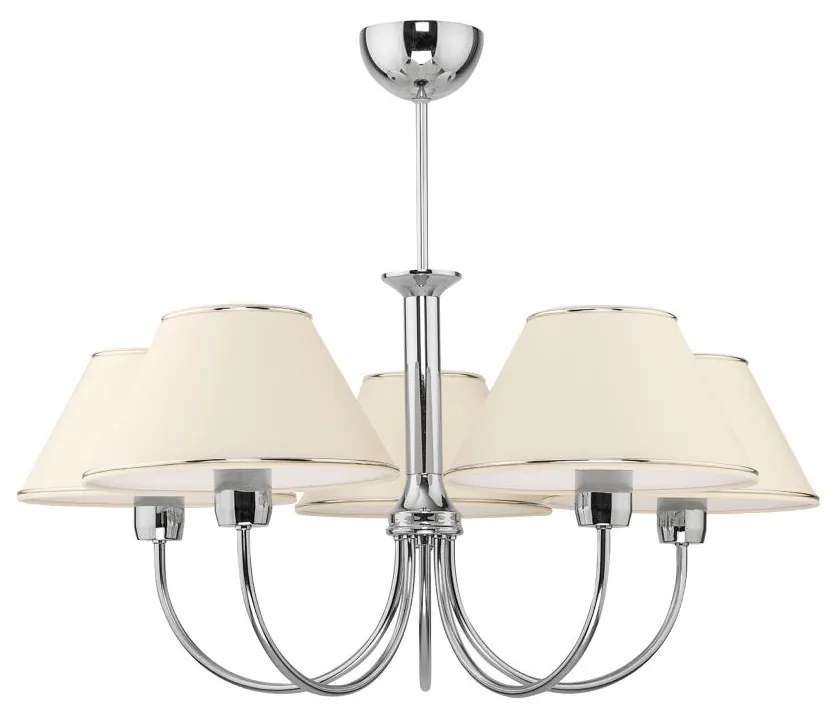 Jupiter 1580 - BG 5 CH - Csillár rúdon BEGAMO 5xE27/60W