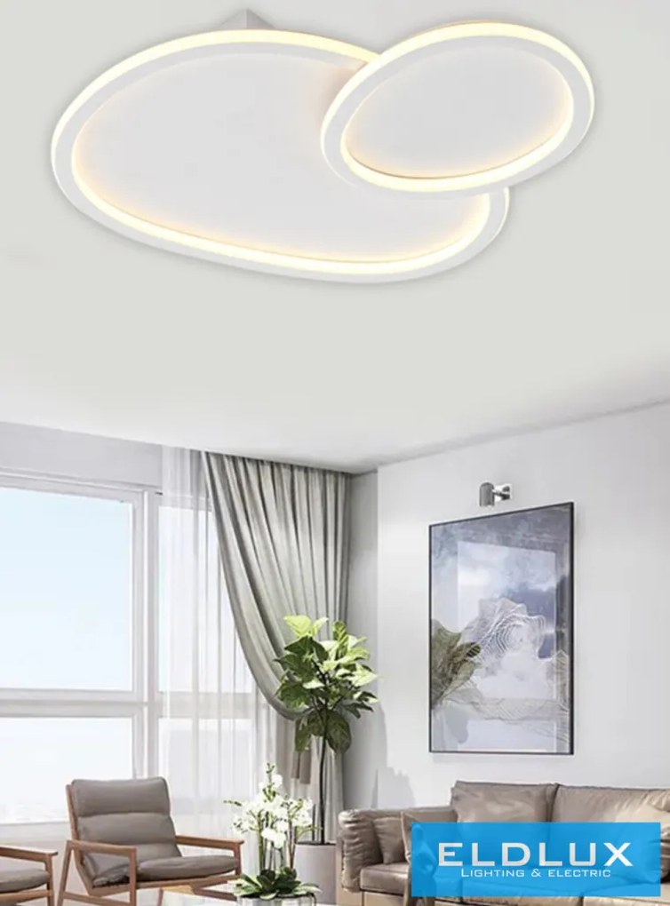UNIVERSO mennyezeti lámpa 45w 3600lm CCT 500×440×50mm IP20 fehér