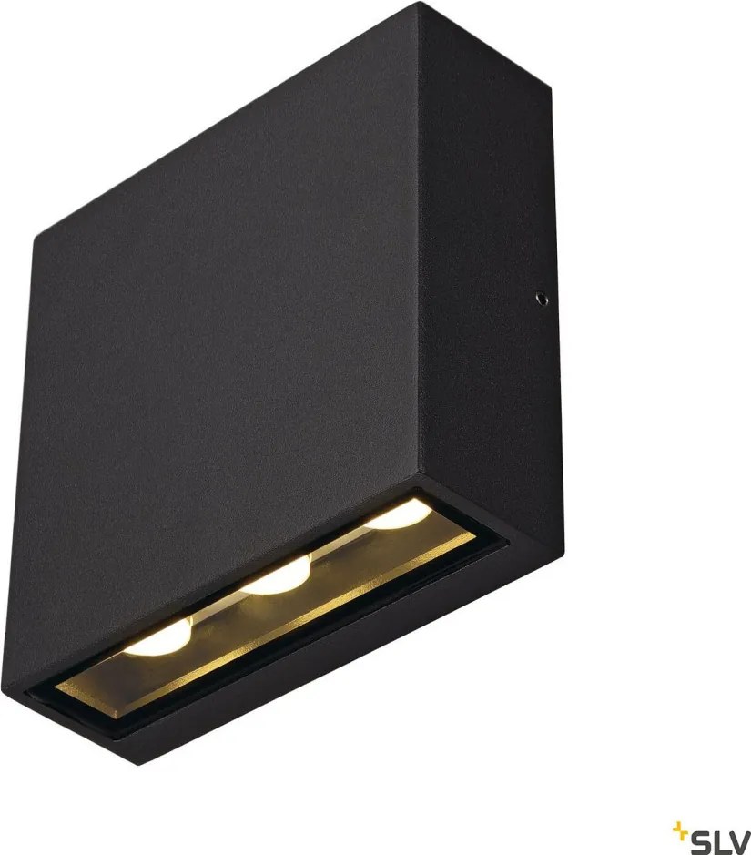 SLV 1005126 SITRA Modern Kültéri Fali Lámpa Antracit LED IP54